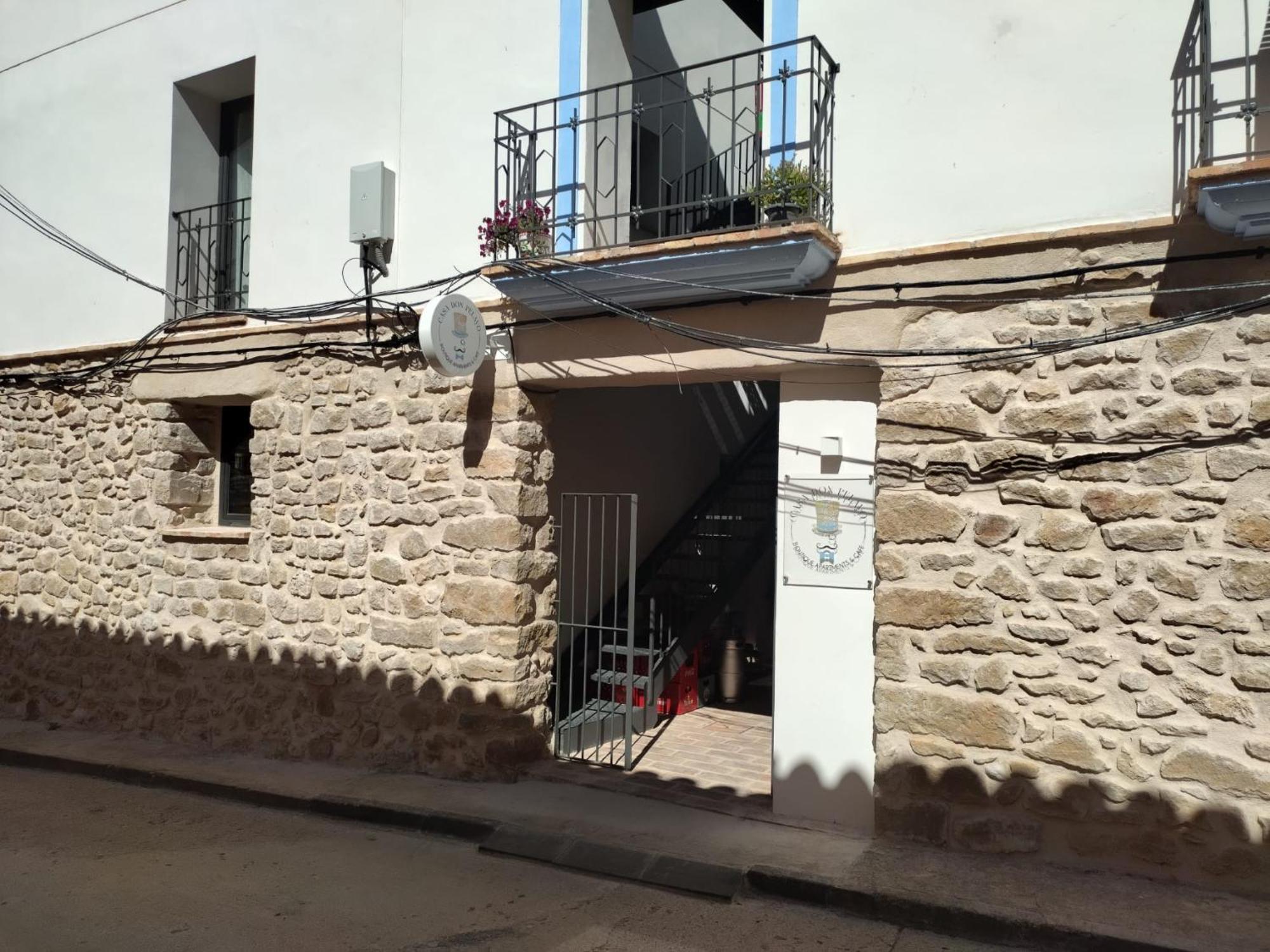 Casa Don Pelayo Boutique Apartments & Cafe 발데로브레스 외부 사진